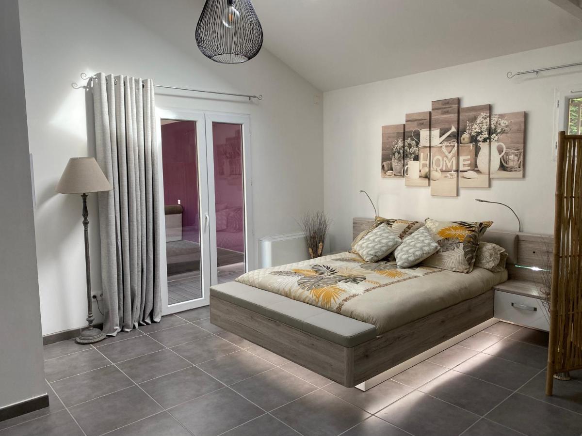 Le Spa De L Albizia Bed & Breakfast Cessieu Bagian luar foto